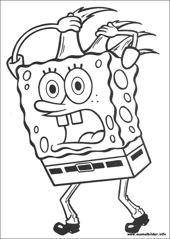 SpongeBob Schwammkopf malvorlagen